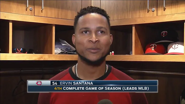 Santana on his conversation with Molitor on the mo...