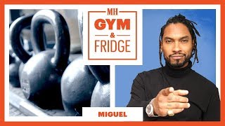 Miguel Shows His Home Gym & Keto Fridge | Gym & Fridge Tour | Men's Health