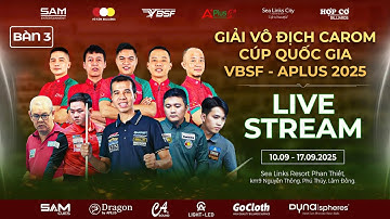 T171 | Trần Quang Hưng - Thón Viết Hoàng Minh, Giải Vô Địch Carom 3 Băng Cup Quốc Gia VBSF - APLUS
