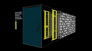 Abroñigal Logistic Center - Facade & Machine