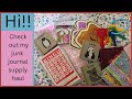 Online Junk Journal Haul