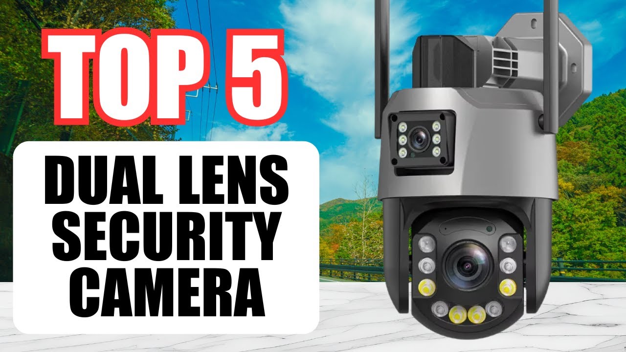 Best Night Vision Dual Lens Security Camera | Full Coverage Guaranteed