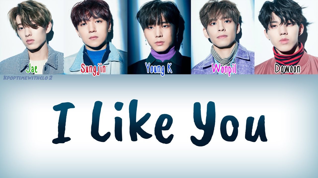 DAY6 (데이식스) - I Like You (좋아합니다) | Han, Rom, Eng [COLOR CODED LYRICS ...