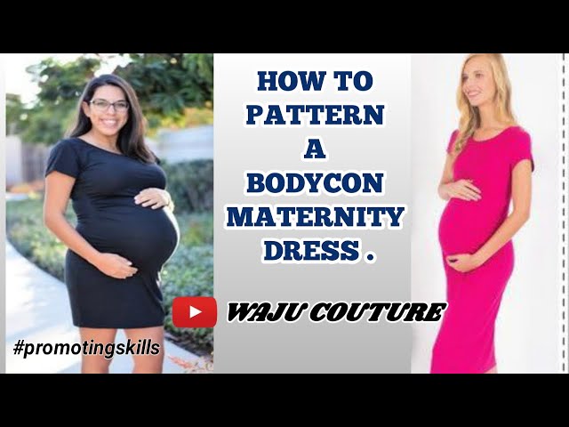 Maternity Sewing Patterns Pregnancy Dress Patterns Sewing Tutorial Wrap Dress  Pattern Flounce Dress Pattern Womens Sewing Patterns - Etsy