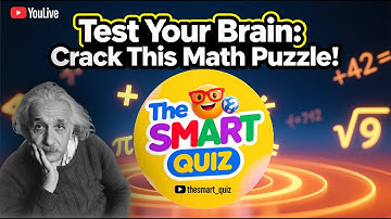 Test Your Brain: Crack This Math Puzzle! #mathquiz #iqtest
