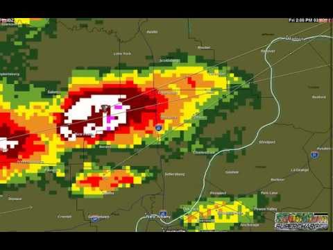 CIWN 2012: 3/2/12 Louisville Area Radar Images - YouTube