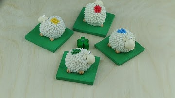 Large Sheep - Board Game Pieces from The Game Crafter