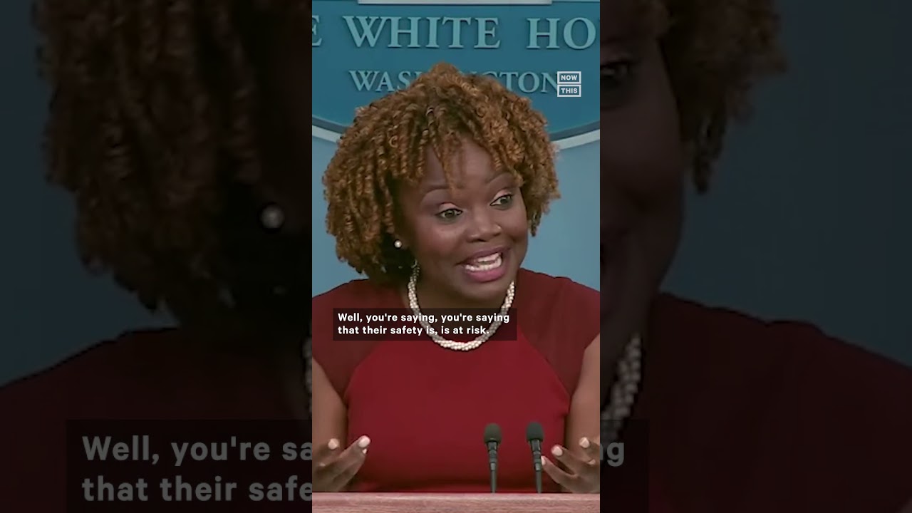 WH Press Secretary Shuts Down Reporter Suggesting Trans Kids Are Dangerous