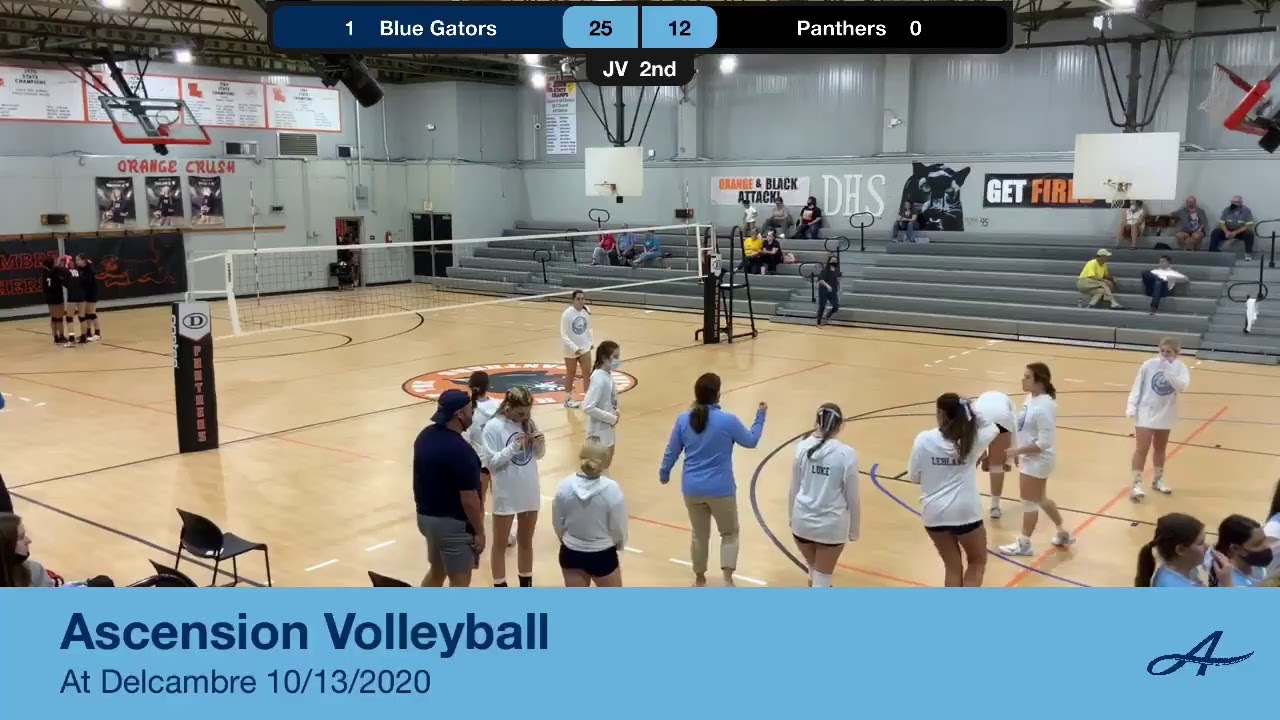 Away Volleyball vs Delcambre Oct 13th, 2020 YouTube