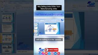 Why Selling Units Differ from Manufacturing Units | SAP Production Planning | SAP Courses | SAP ERP
