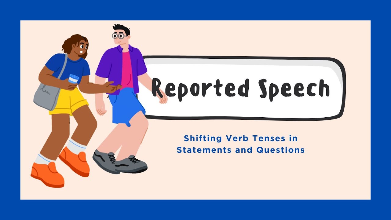 Reported Speech. Shifting Verb Tenses in Statements and Questions. (Estilo Indirecto - 2º de ESO)