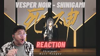 HOLOSTARS Reaction - Vesper Noir: Shinigami || He Nailed the Vibe!!