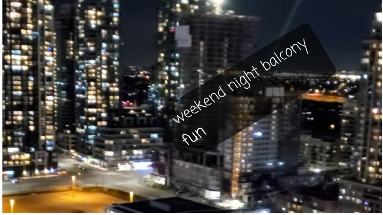 Memory Of Quarantine Balcony Rave 2 Years Back #weekend night - YouTube