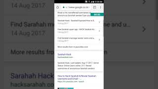 Sarahah Hack🤤- How to reveal Users (Android & iOS)