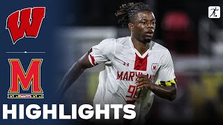 Wisconsin vs Maryland | NCAA College Soccer | Highlights - September 12, 2025