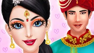 Indian Wedding Makeup Salon Game | @Queen SA Games |New Indian Wedding Girl Game |Android Gameplay screenshot 4