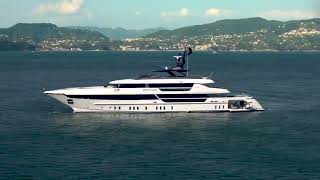 SEVEN SINS- 170 Ft. (52m) Superyacht, Sanlorenzo for charter in the Caribbean. "Please Subscribe"