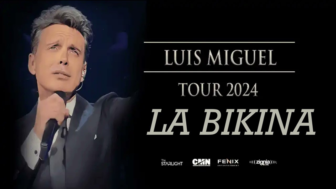 La Bikina - Luis Miguel tour 2024 karaoke