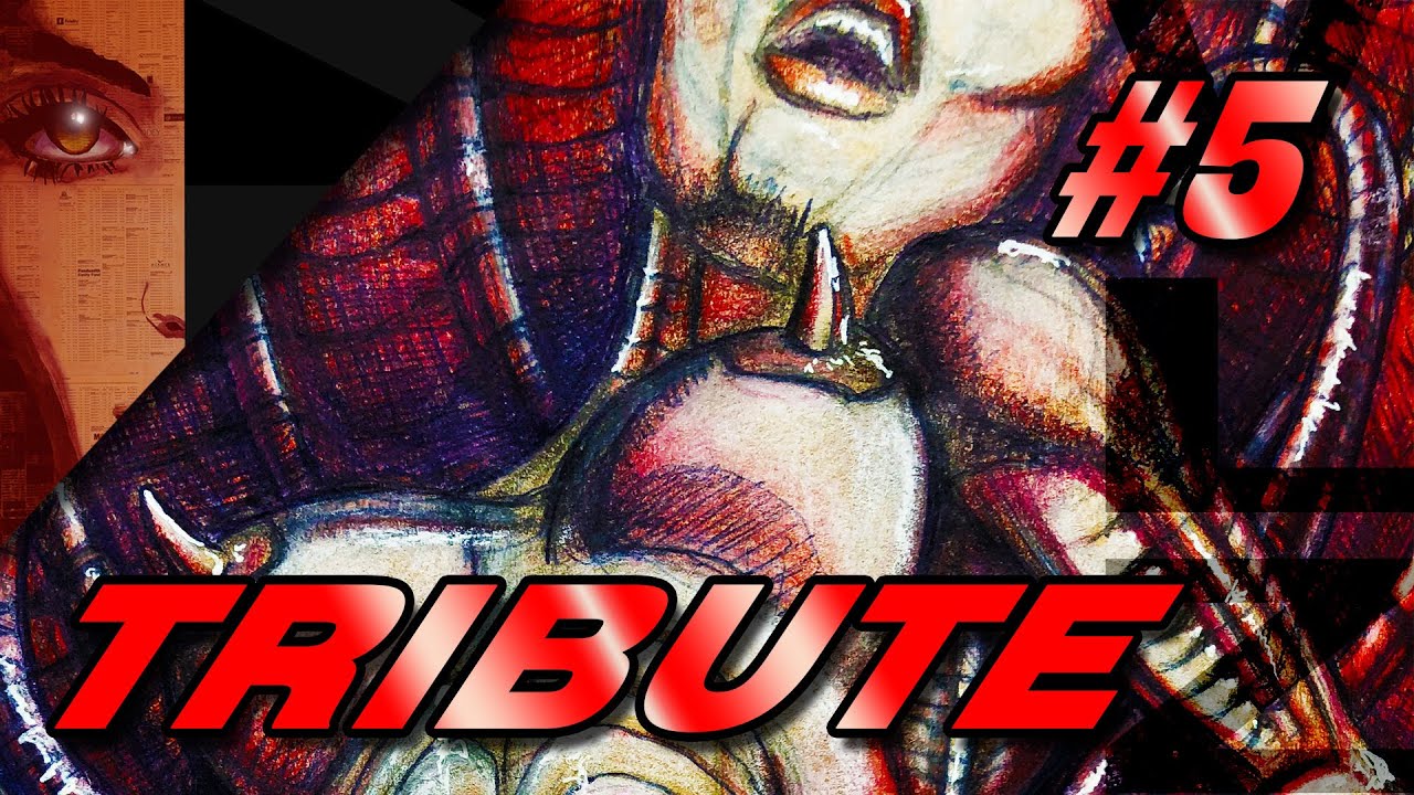 HR Giger , ALIEN Drawings Tribute PART #5 (colony 62f security records 5)