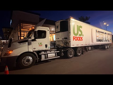 US Foods: 48’ Route in Buckeye, AZ 😎🚛 | Trucking