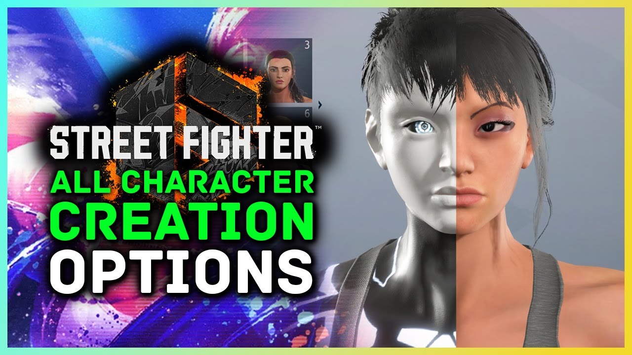 Street Fighter 6's Character Creator Lets You Embrace Madness