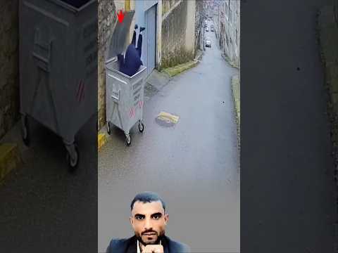 شابة تقوم بأختبئ لاتحفي نفسها من مهاجمة حيوانات