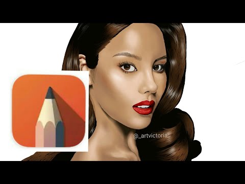Semi-Realism Autodesk Sketchbook Tutorial  x Catriona Gray Reference