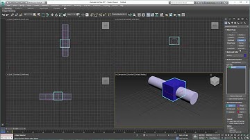 Boolean Subtract Verified 3ds Max 2017