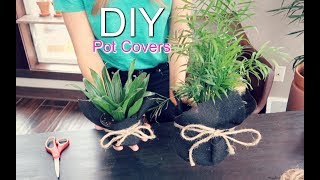 Diy Pot Covers For Plants Trendy Pots How To