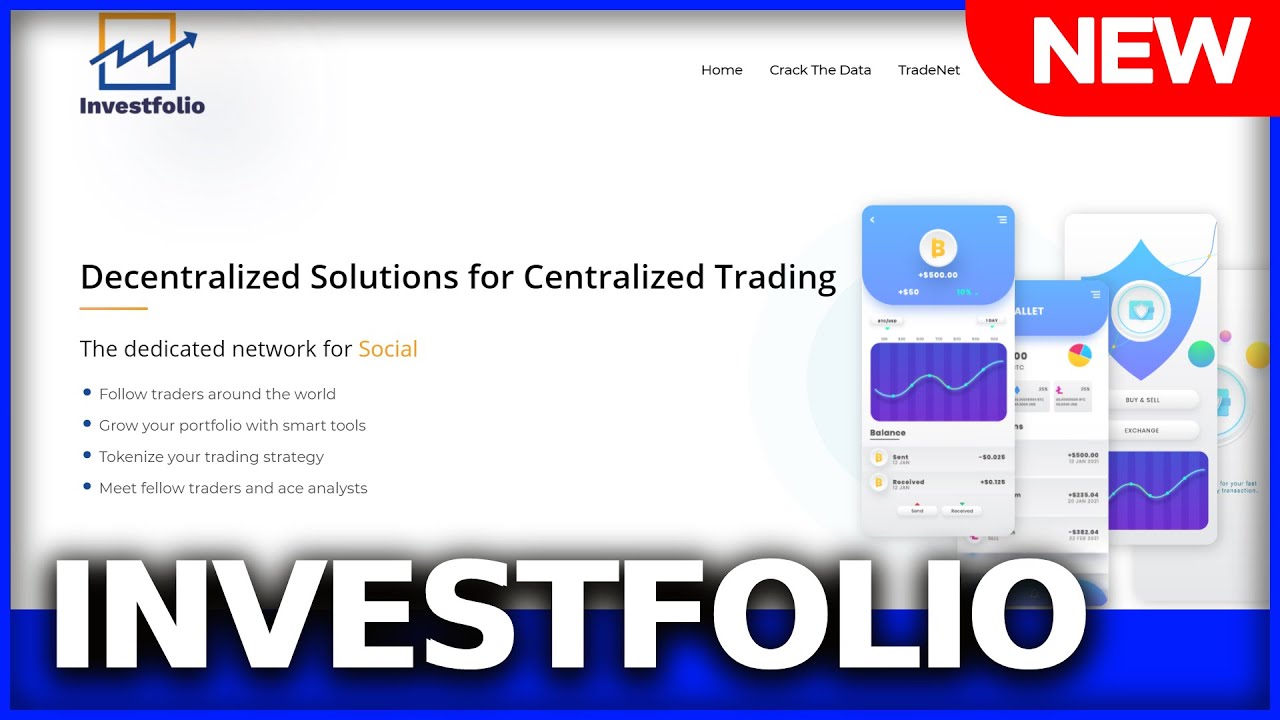 Investfolio - Decentralized Solutions for Centralized Trading