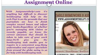 Accounts Homework Help And Online Accounting Assignment Help