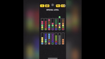 Ball Sort Special Level (after Level 8000)