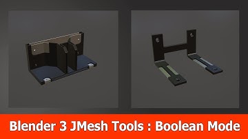Blender 3 JMesh Tools New Feature : Boolean Mode