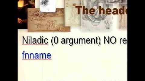 APL107 - User function definitions