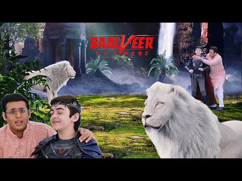 देबू ने पहली बार शेर को देखा और डर से काँप उठा ||  Baalveer Returns ||