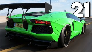 Forza Horizon 5 - Part 21 - Liberty Walk Widebody Lamborghini Aventador Build