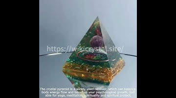Orgone pyramids chakra quartz pyramid energy generator energy pyramids