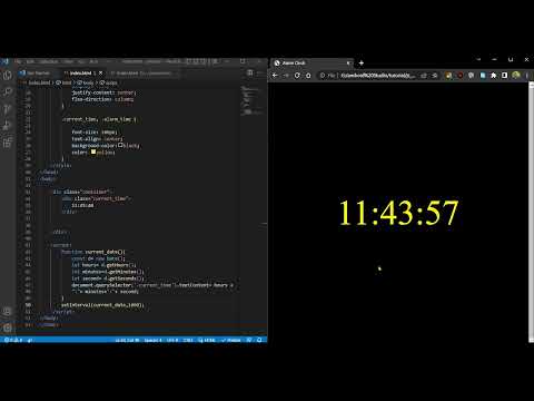 Javascript Clock