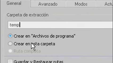 Crear portables con WinRaR.