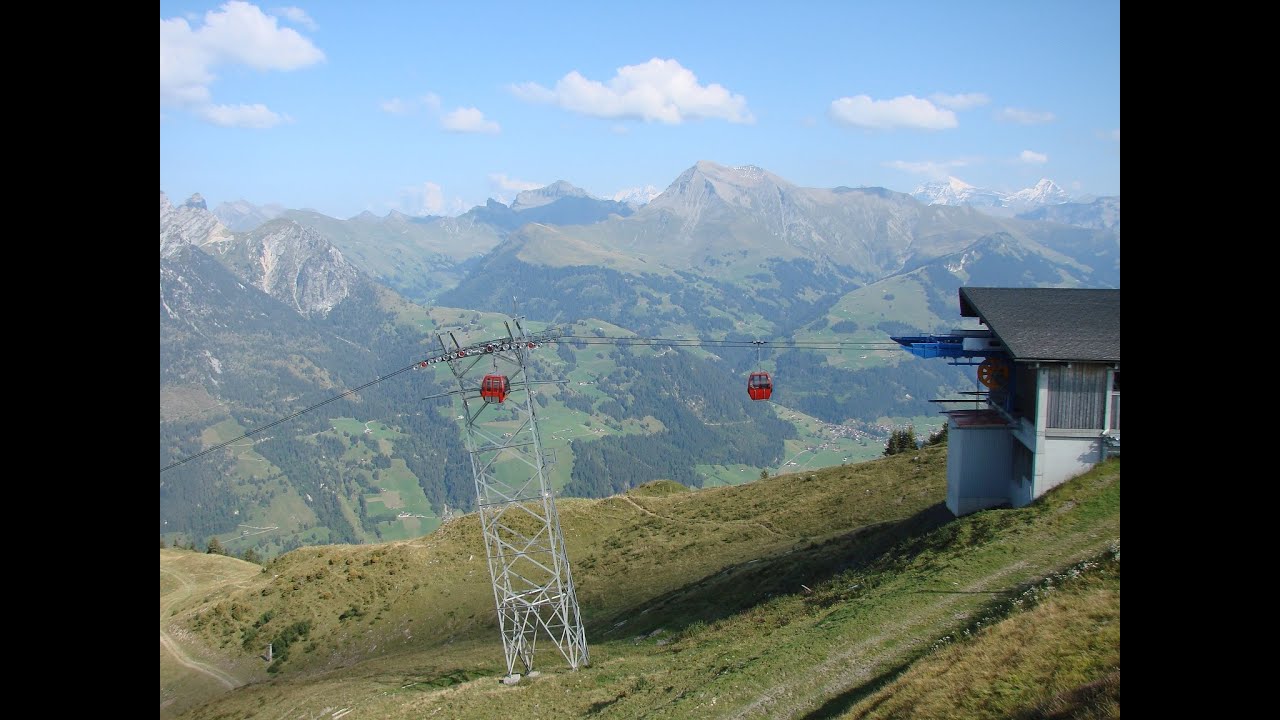 6-EUB Gondelbahn Zweisimmen - Eggweid - Rinderberg (CH)