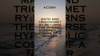 ACOSH
