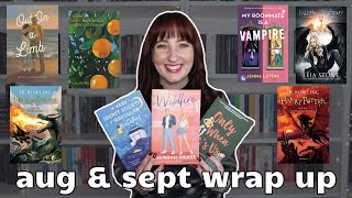 every book i read in august & september | reading wrap up