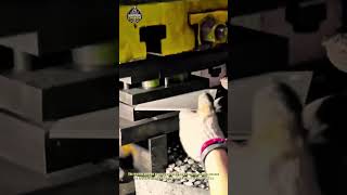 This Punching Machine Creates 2cm Steel Holes In Just One Second #industrialcrush