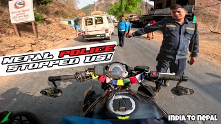 Nepal Police Stopped Our Loud Superbikes Before Reaching Pokhara | India to Nepal on z900 | part2