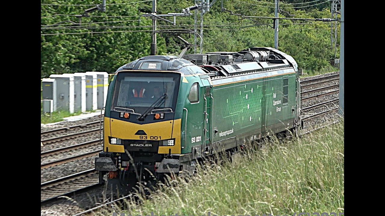 (WCML) Train Spotting At Crewe Basford Hall Junction On The 13/06/2025