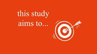Science writing tip: 'this study aims to', why we don't recommend this phrase