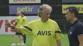 #Fenerbahçe'de Jorge #Jesus'tan yorucu idman