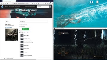 PS4modding.net - Trainer  from web browser