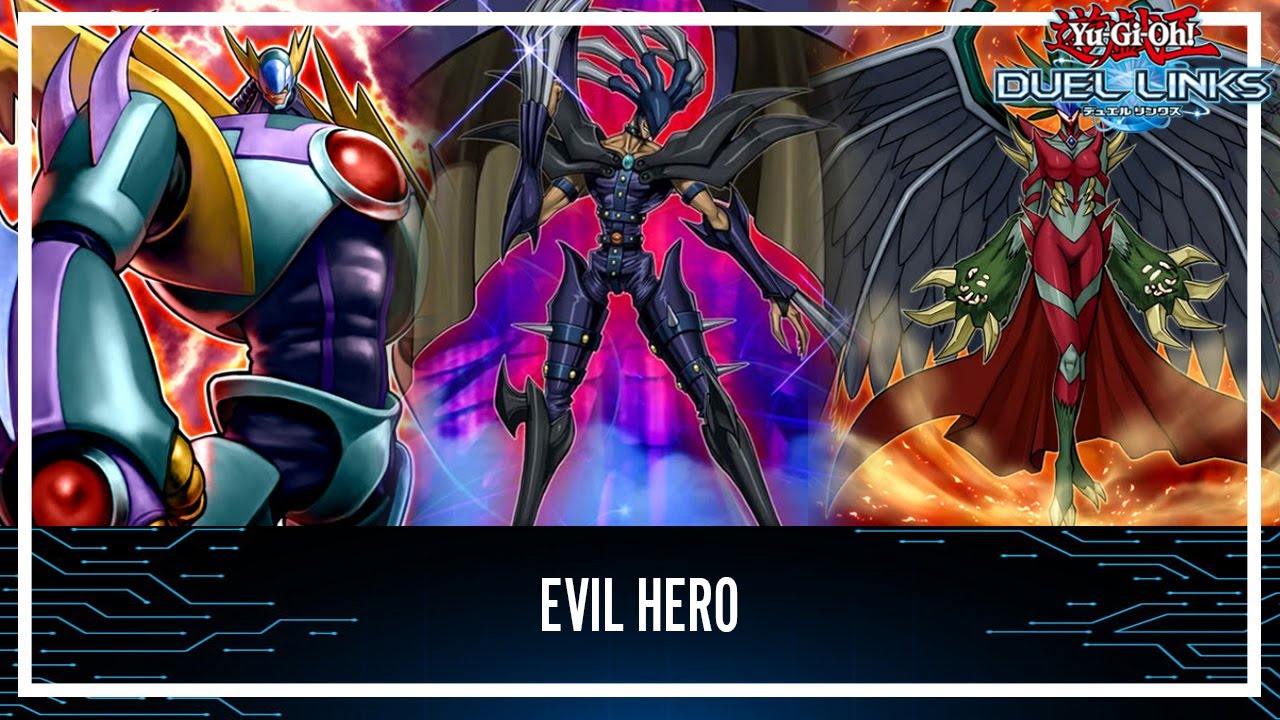 Evil HERO with Domination of Darkness - One Turn Fusion Summon! [Yu-Gi-Oh! Duel Links]
