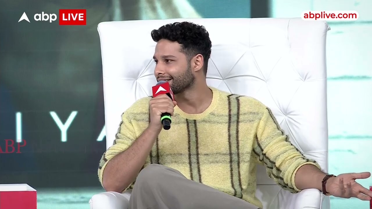 Actor Siddhant Chaturvedi : Ideas of India 2026 मधील सिद्धांत चतुर्वेदीची खास मुलाखत